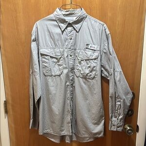 Worldwide sportsman, fishing shirt, size large